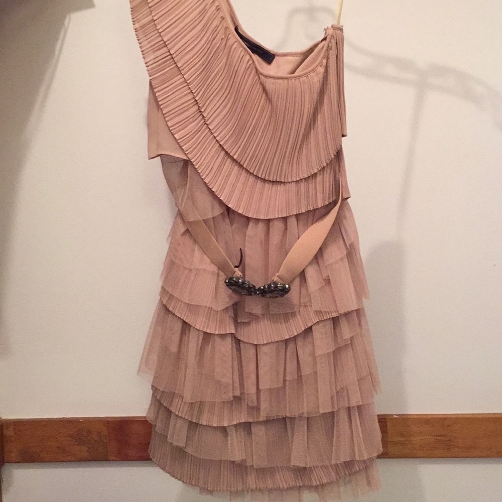 BCBG dress size xxs one shoulder